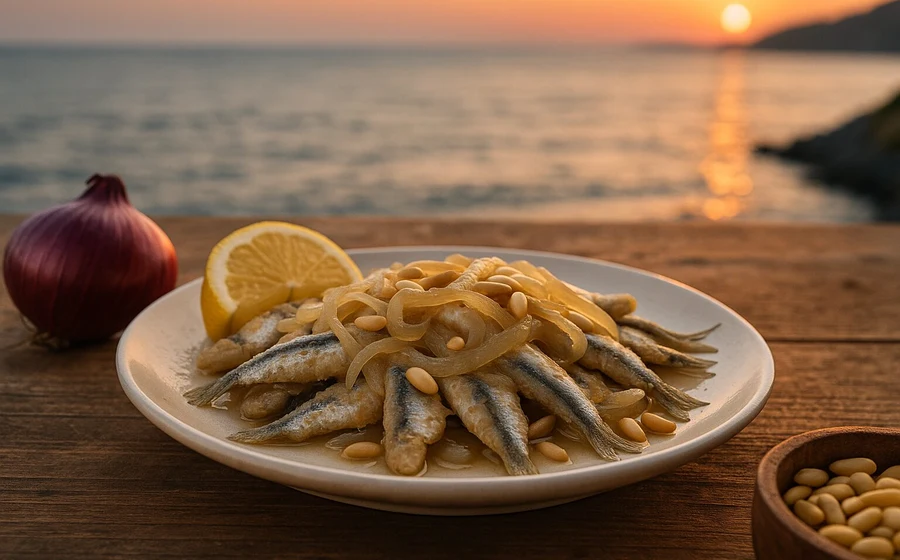 Alici in agrodolce – Golfo di Patti