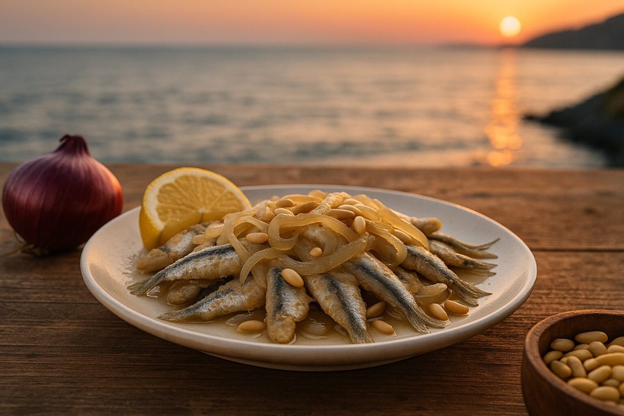 Alici in agrodolce – Golfo di Patti