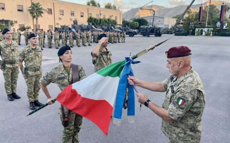 Palermo, Croce di Bronzo al 4° Genio Guastatori per gli aiuti a Niscemi e sulla costa ionica