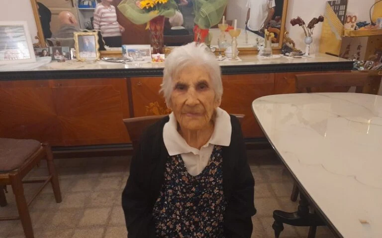 Patti: la signora Paola Benenati Ilacqua ha compiuto ieri 103 anni