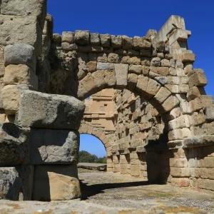 Area archeologica di Tindari sul promontorio del Golfo di Patti