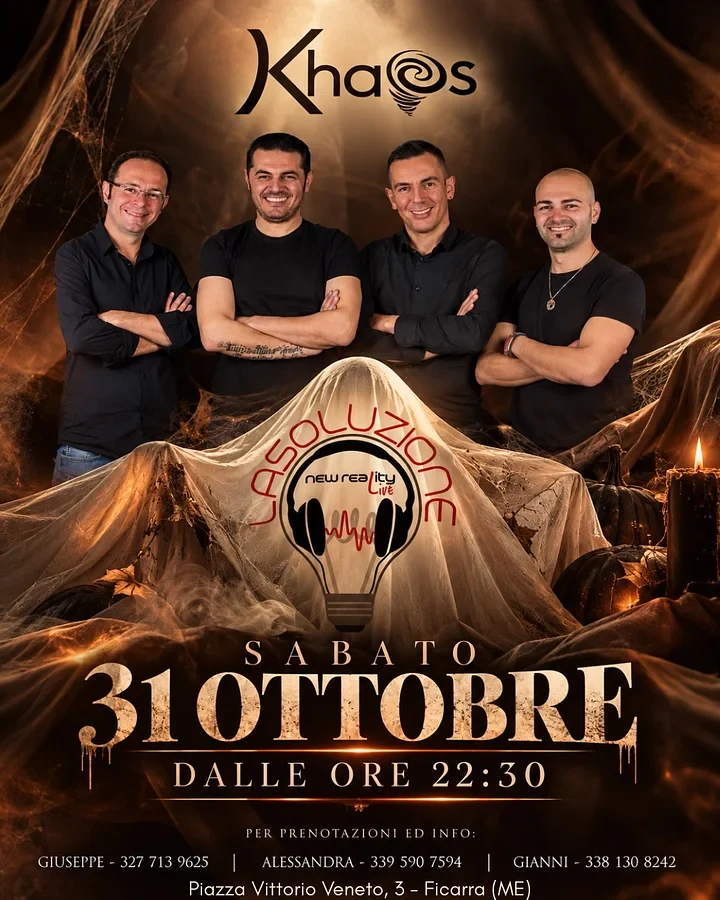 Halloween al Khaos Pub — Ficarra