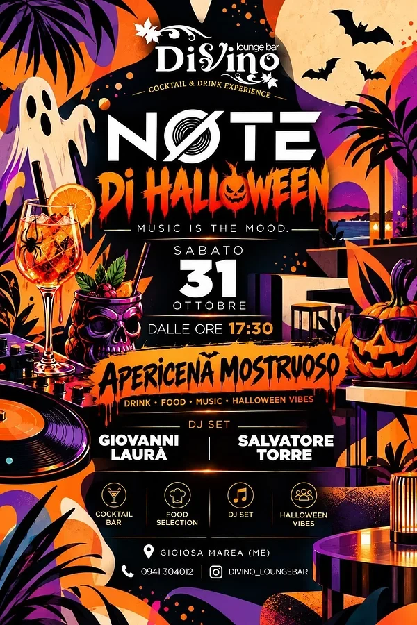 NOTE DI HALLOWEEN — DI VINO — Gioiosa Marea