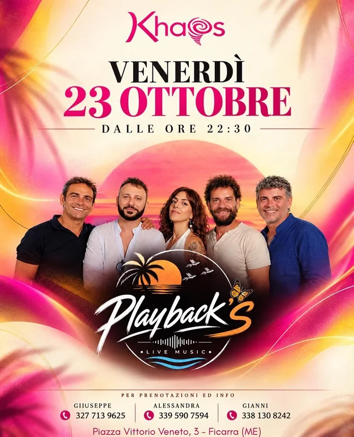 Playback’s. al Khaos — Ficarra