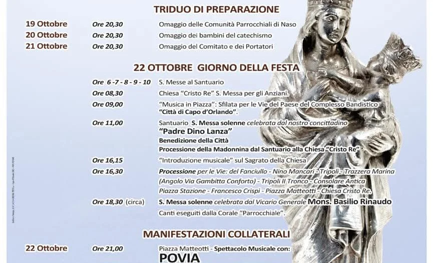 festa capo d'orlando 2025