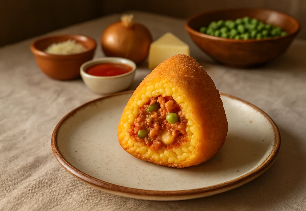 Arancine siciliane al ragù