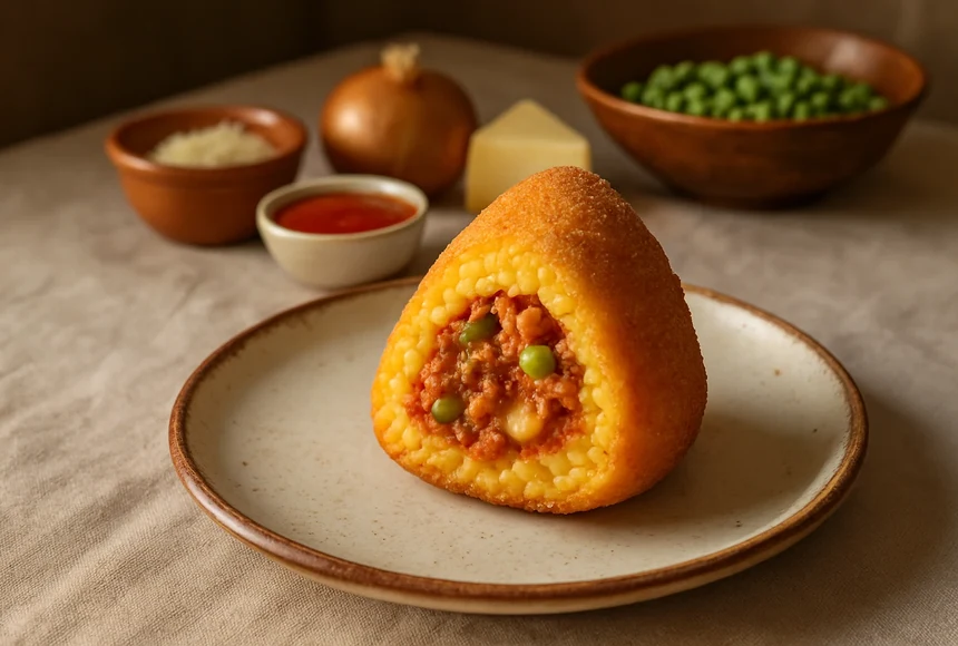 Arancine siciliane al ragù