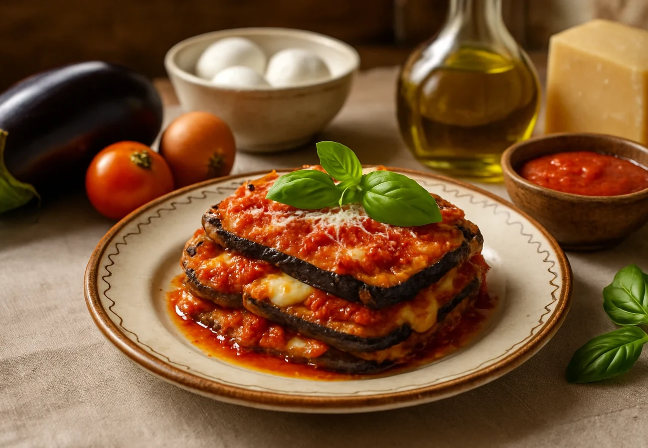 Parmigiana di melanzane alla siciliana