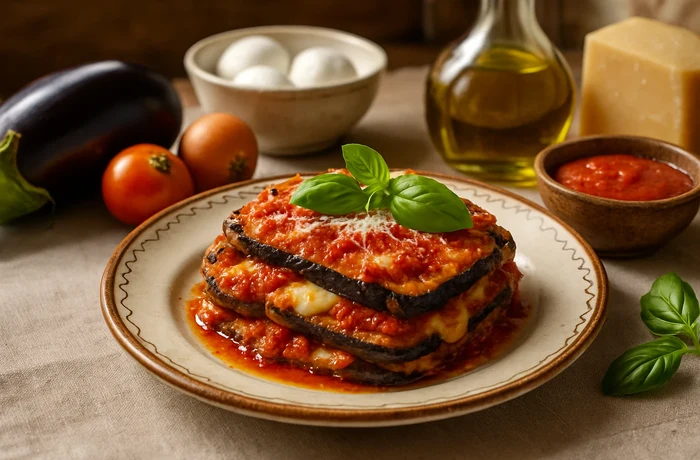 Parmigiana di melanzane alla siciliana