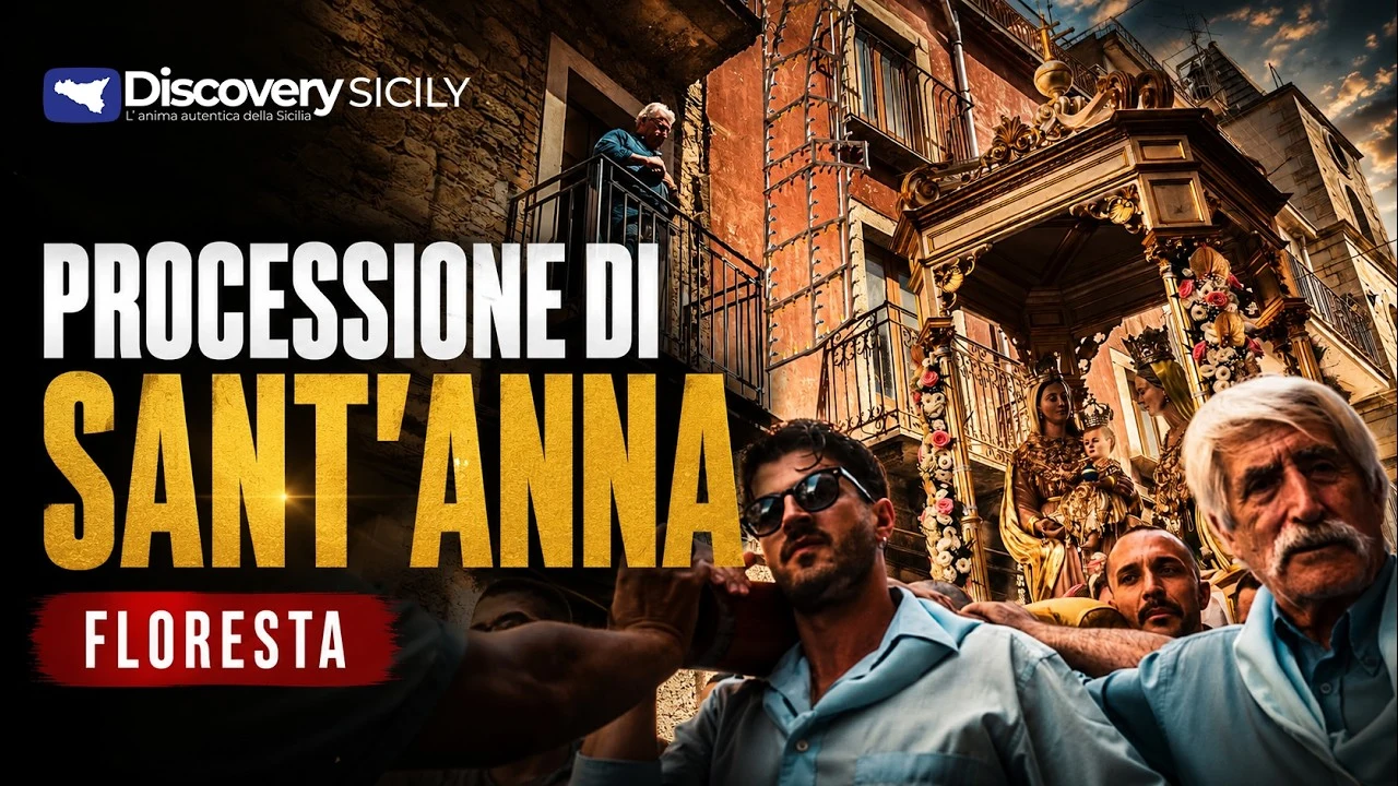Processione di Sant’Anna a Floresta 2026 | Fede e tradizioni nel cuore dei Nebrodi — video Discovery Sicily