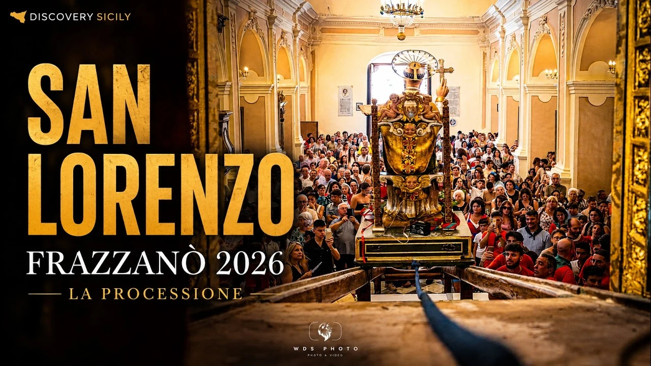 San Lorenzo da Frazzanò 2026 | La Processione nel cuore dei Nebrodi — video Discovery Sicily