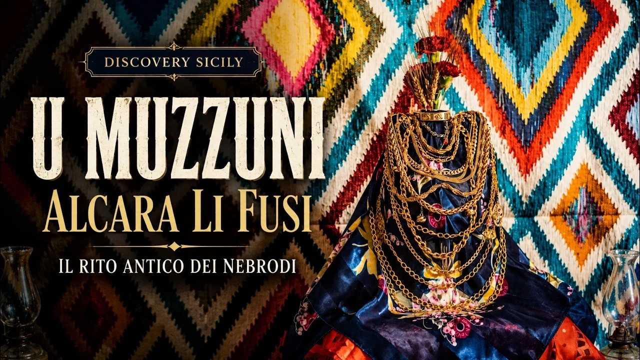 U MUZZUNI di Alcara Li Fusi | Il rito antico dei Nebrodi tra grano, fuoco e tradizione — video Discovery Sicily