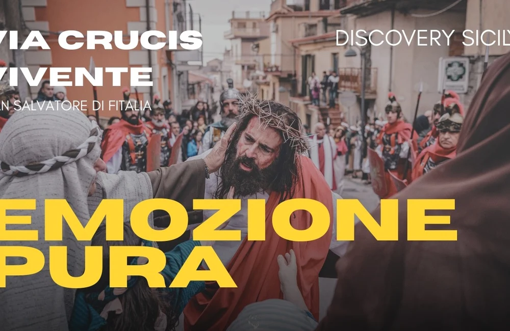 Via Crucis Vivente in Sicilia: 200 Figuranti (Tradizione Unica) — video Discovery Sicily