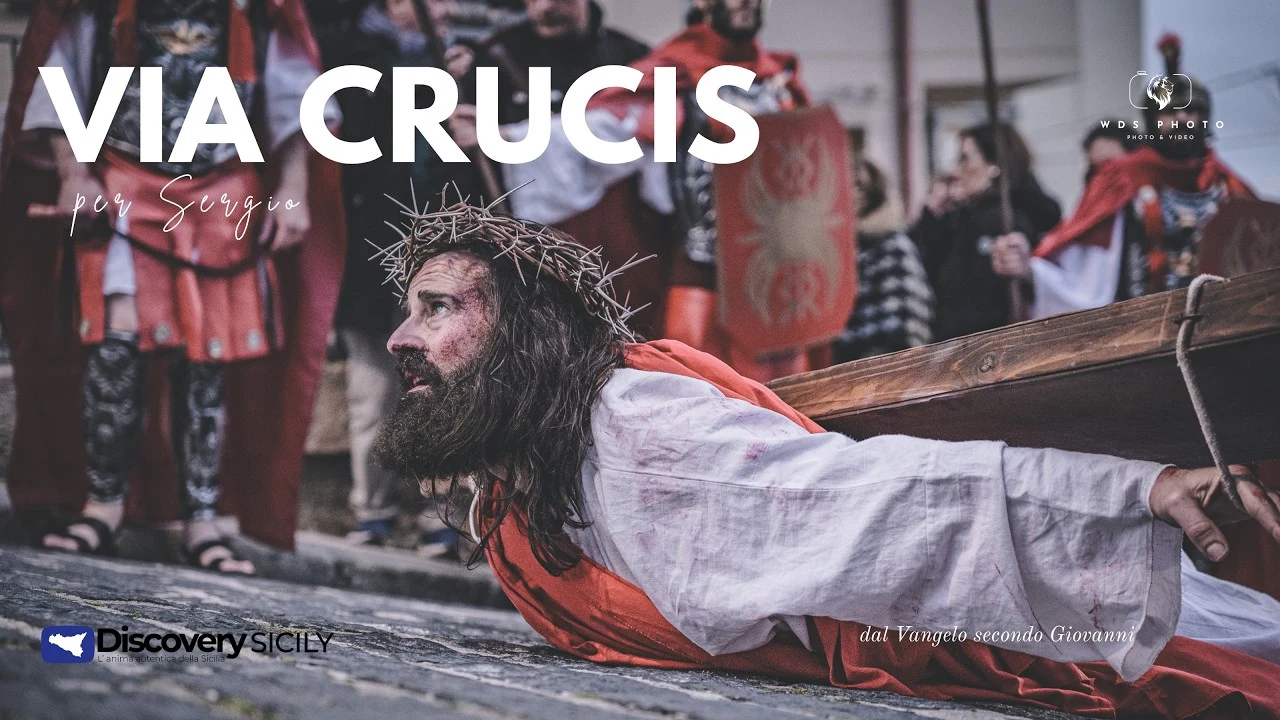 Via Crucis Vivente in Sicilia (2026) Emozione Unica a San Salvatore di Fitalia | Tradizione Nebrodi — video Discovery Sicily
