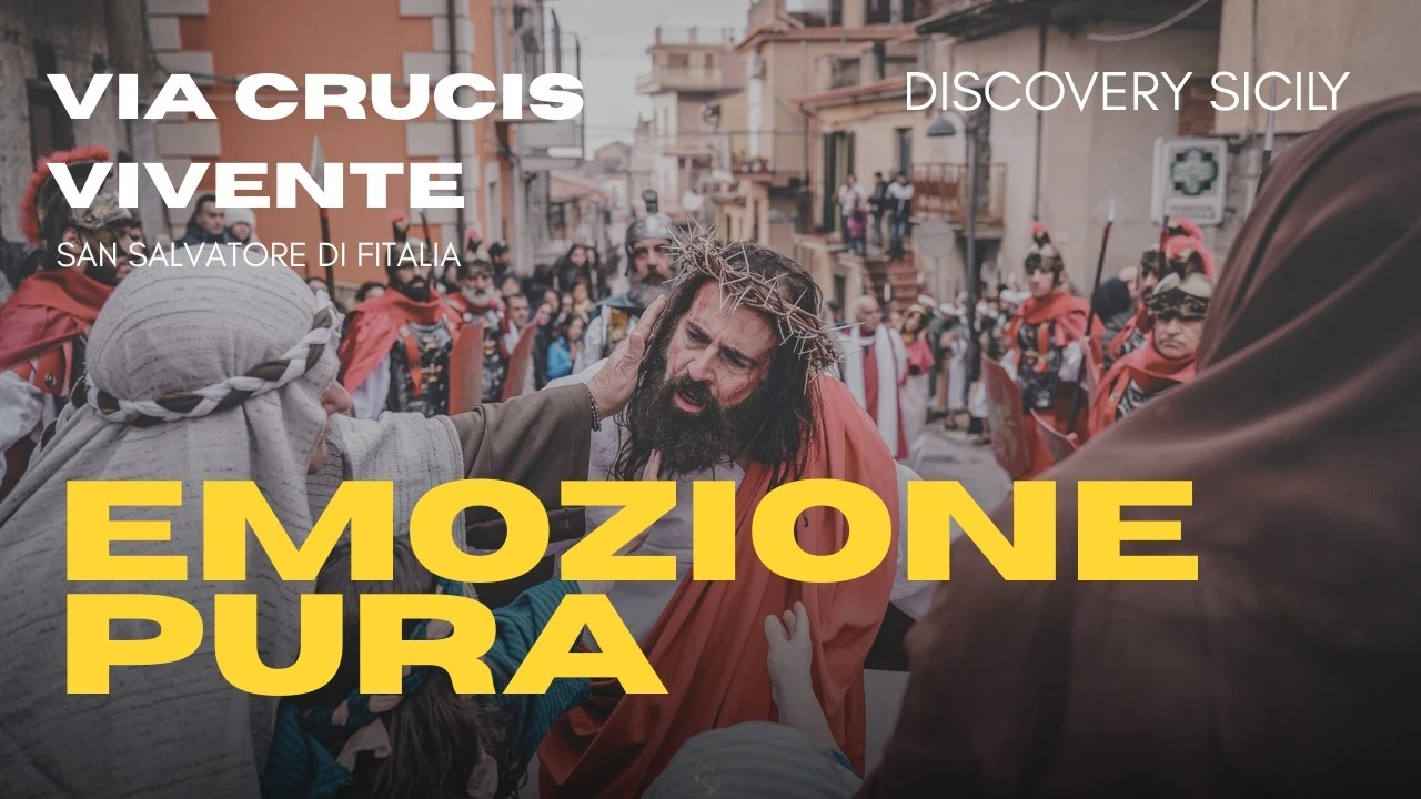 Via Crucis Vivente in Sicilia: 200 Figuranti (Tradizione Unica) — video Discovery Sicily